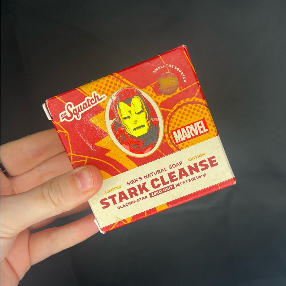 Marvel Stark Cleanse Men's Natural Soap